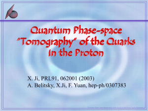 Quantum Phase-Space Tomography of Quarks in the Proton