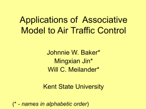 Air Traffic Automation on AP Processor