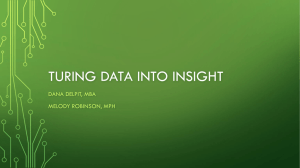 Turing Data INTO Insight