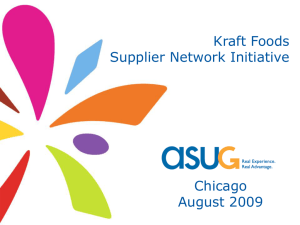 Kraft Foods 2009 Overview