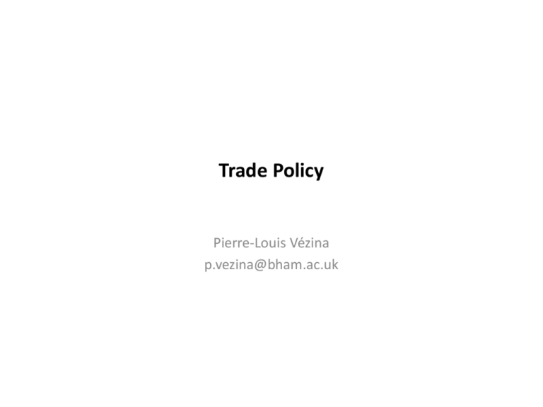 trade-policy