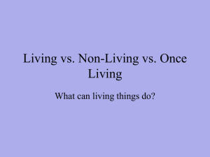 Living / Non-living Powerpoint