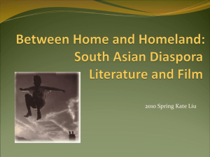 South Asian Diaspora Literature and Film
