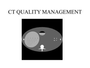 CT QUALITY MANAGEMENT