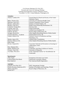 Civil Society Dialogues EU-USA 2011 Research and Action on