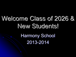 Welcome Class of 2024! - Middletown Township Public Schools