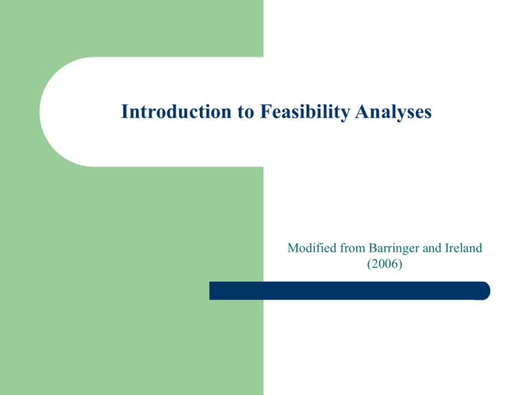 What Is Product Or Service Feasibility Analysis