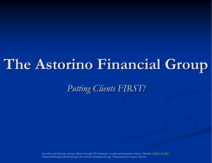 The Astorino Financial Group, Inc.