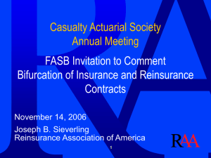 Society of Insurance Financial Management Regulatory Issues