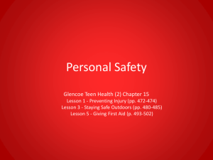 Personal Safety - Parkway C-2