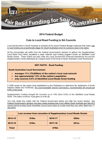 Fair Road Funding for South Australia