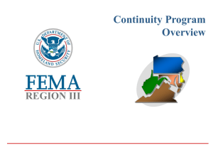 FEMA - (Power Point Download)