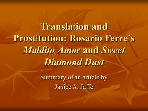 Prostitution and Translation