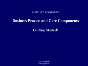 JCC Business Process Primer