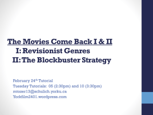 The Movies Come Back I & II I