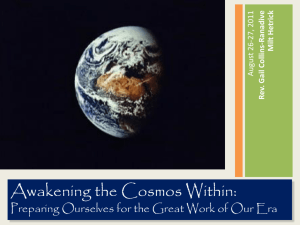 Awakening the Cosmos Within - Voices for Evolving Consciousness