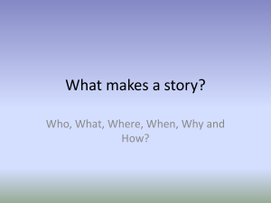 What makes a story?