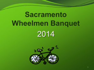 Wheelmen Banquet 2014