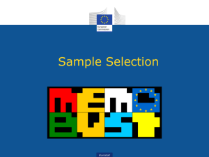 06 Memobust course Sample Selection