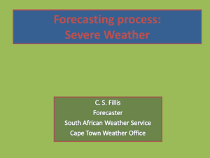 Severe weather warnings - Western Cape Government