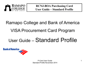What is a P-Card Program?