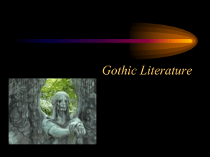 Gothic Literature Powerpoint