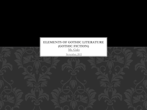 Elements of Gothic Literature