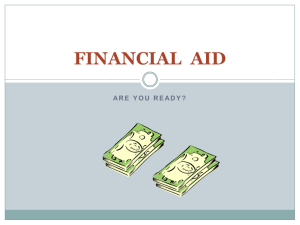 financial aid - Broughton Student Services