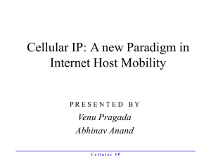 Cellular IP