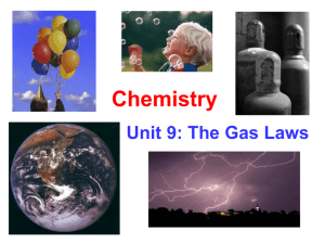 PPT: Gas Laws