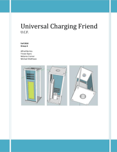 Universal Charging Friend - Department of Electrical Engineering