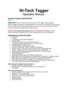 HI-Tech Tagger Owners Manual - HT