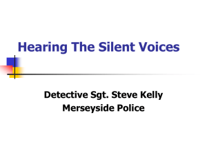 Hearing The Silent Voices