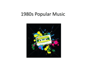 1980s Presentation - slongomusic