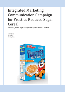 Frosties IMC Campaign 2013
