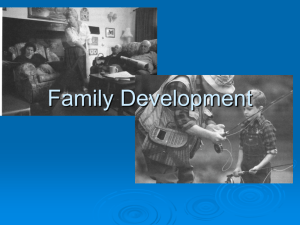 Week 8: Family relations (powerpoint version