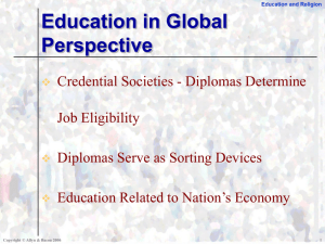 Education in Global Perspective