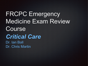 FRCPC Emergency Medicine Exam Review Course