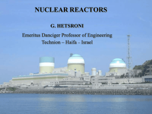 nuclear reactors g. hetsroni