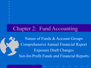 Chapter 2: Fund Accounting
