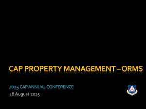 ORMS and Property Management