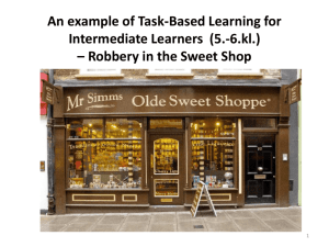 Robbery in the Sweet Shop