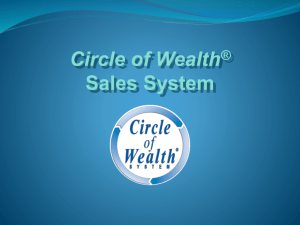 Circle of Wealth Sales System
