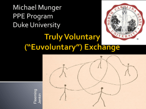 Michael Munger's Talk to SPEL