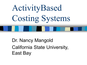Activity-Based-Costing