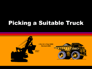 Trucks and Loaders