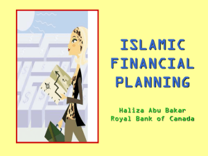 savings, debt & zakat as a financial planning