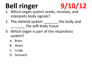 Digestive and Excretory Systems