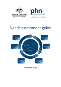 Needs assessment guide
