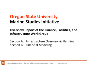 Finance, Facilities, and Infrastructure Work Group